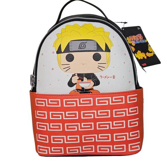 Loungefly Naruto Backpack Funko Pop Ramen Vegan Leather Anime Gift
